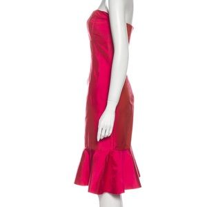 •   Silk A-Line Dress